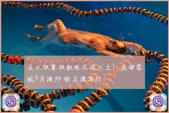 五大联赛级教练尼诺入主！成都蓉城9月换帅 徐正源离任